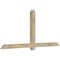 Ekena Millwork Eugene Rough Sawn Timber Gable Bracket, Douglas Fir, 84"W x 38"H x 4"D x 4"F, 11/12 Pitch GBW084X38X0404EUG00RDF - alternate 5